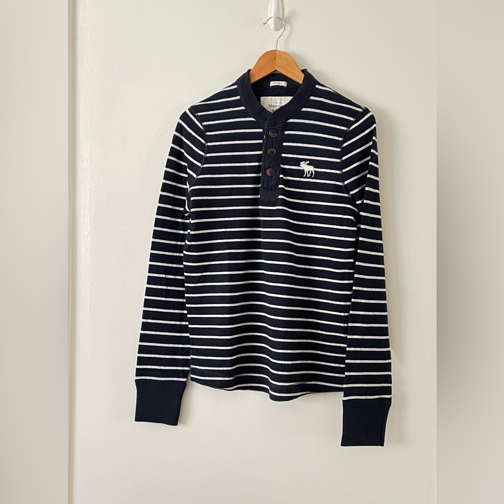 Vintage Abercrombie & Fitch Men’s 100% premium cotton long sleeves, New with tag